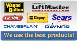 Delanco Garage Door Repair uses best brands